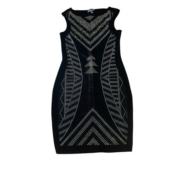 Lipsy London Y2K Rhinestone Party Dress - Picture 1 of 7